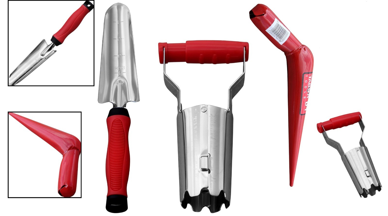 Compact Bulb Planting Garden Tool Set – 3 Essential Tools for Flower Lovers