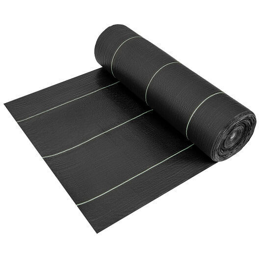 6.5 x 330/4 x 250/6 x 300 Feet Weed Barrier Landscape Fabric-6 ft – Color: Black