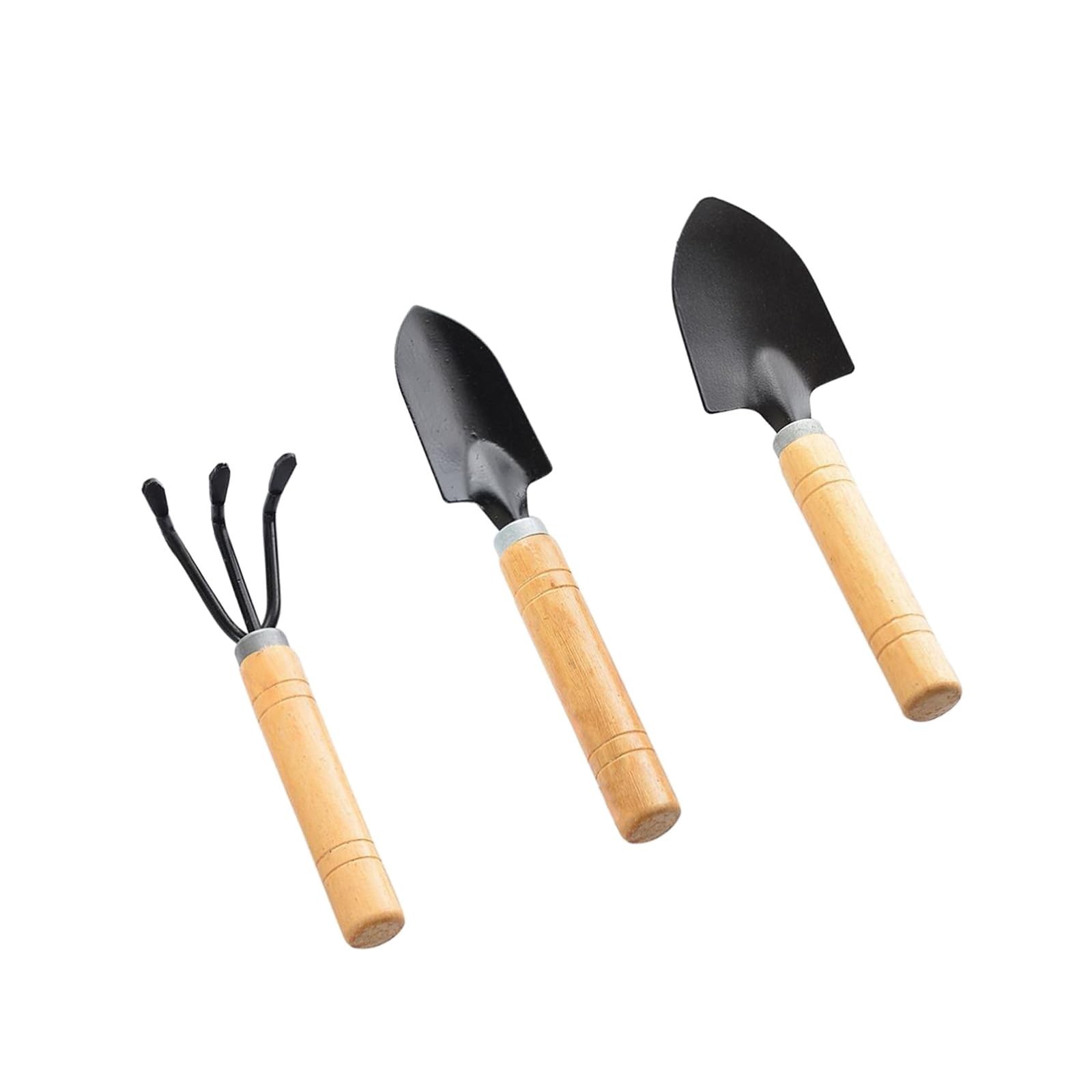 3Pcs Gardening Tools, Mini Tool Set Indoor Garden Kit Miniature Gardening Rak…