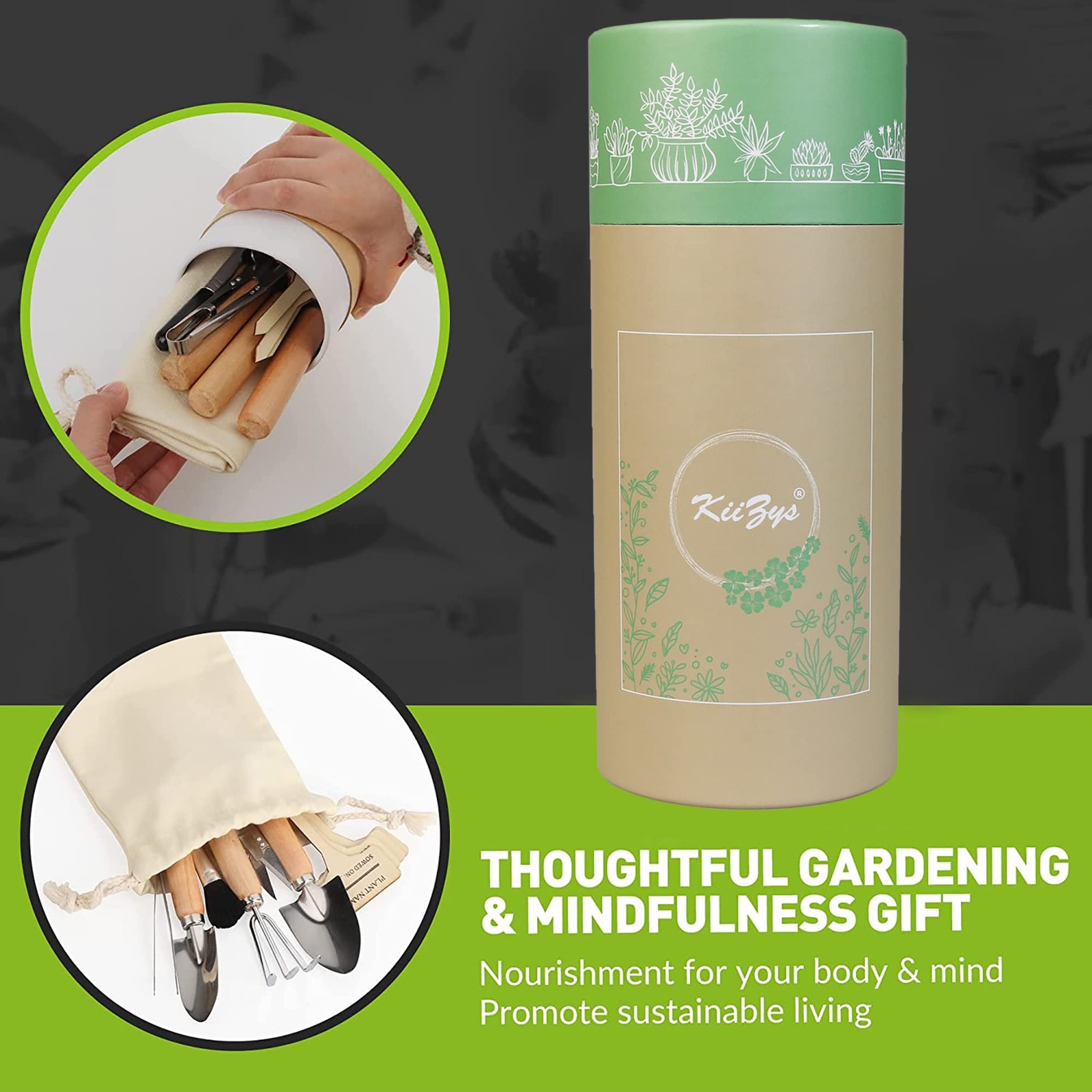 12 PCS Small Indoor Garden Tool Set Mini Hand House Plant Tool Planting Women