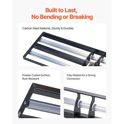 Updated Lawn Leveling Rake with Roller, 30″ x 10″ Stainless Steel Lawn Leveler w