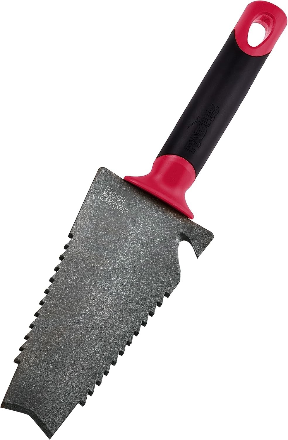 Root Slayer Trowel in Red – Essential Tool with Twine Cutter & Bottle Opener