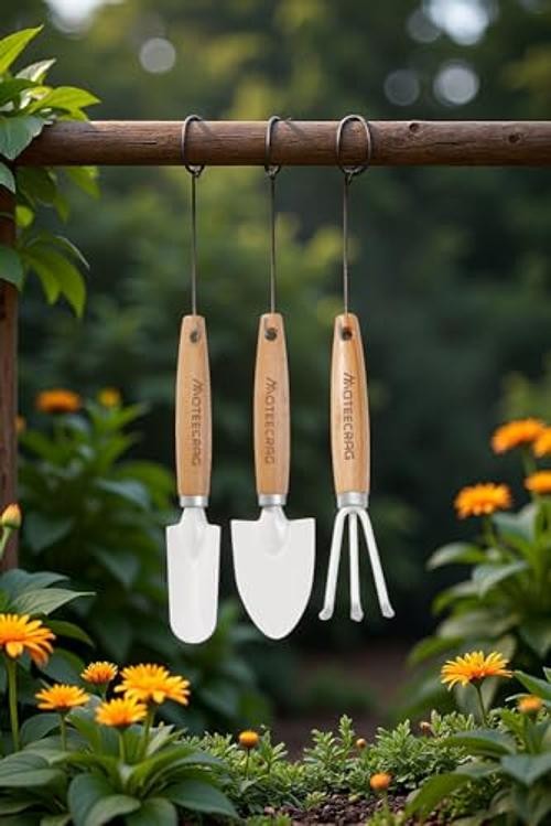 Kids Gardening Tools Set, Inspire a Love for Nature Garden Beech wood handle