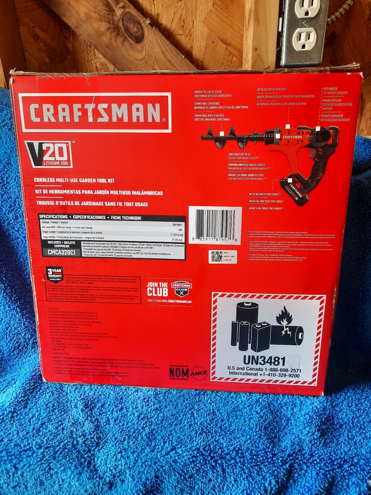 Craftsman V20 Volt Multi Use Gardening Tool Kit