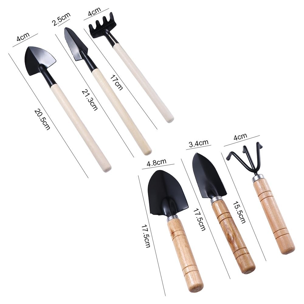 7 Pcs Succulent Gardending Hand Tools,Miniature Fairy Garden Small Plants Car…