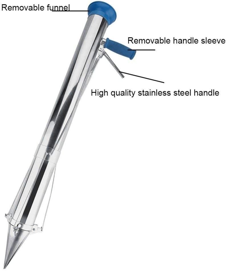 Advanced Manual Plant Transplanter with Padded Grip – Ideal for All Vegetables