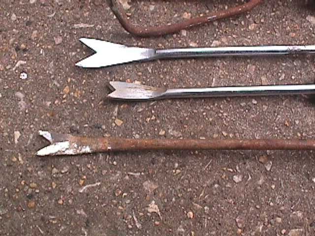 GARDEN Hand Dandelion Weeder AND Fork Hand Cultivator TOOL LOT