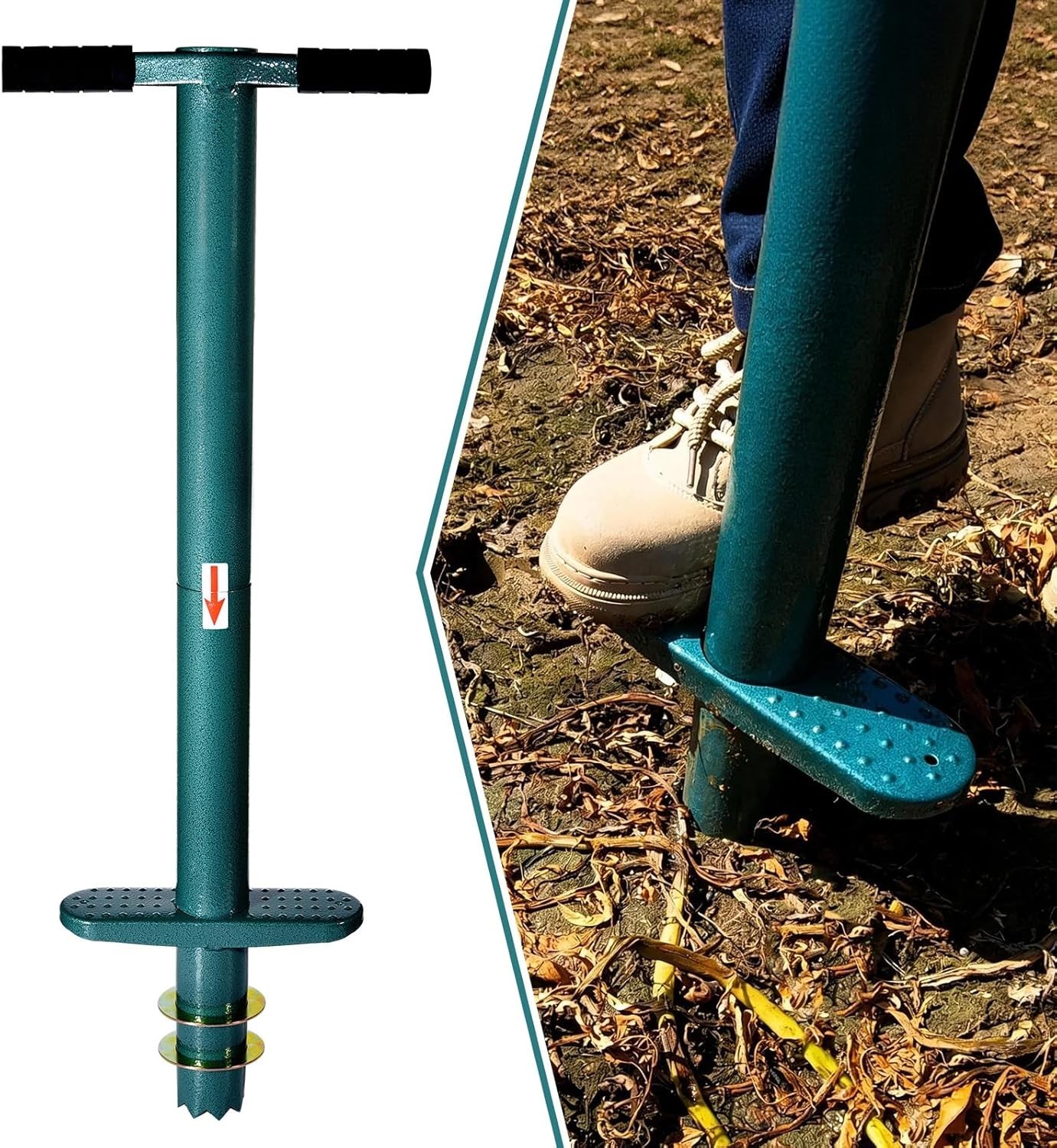 Sod Plugger Bulb Planter Planting Tool, Easy to Assemble Garden Trasnplanter …
