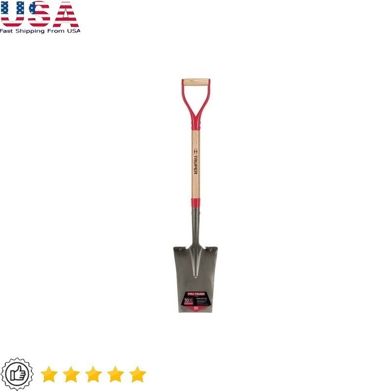 Garden Spade D-Handle Steel Blade 41in 7in Wide Heavy Duty Tool Gardening New