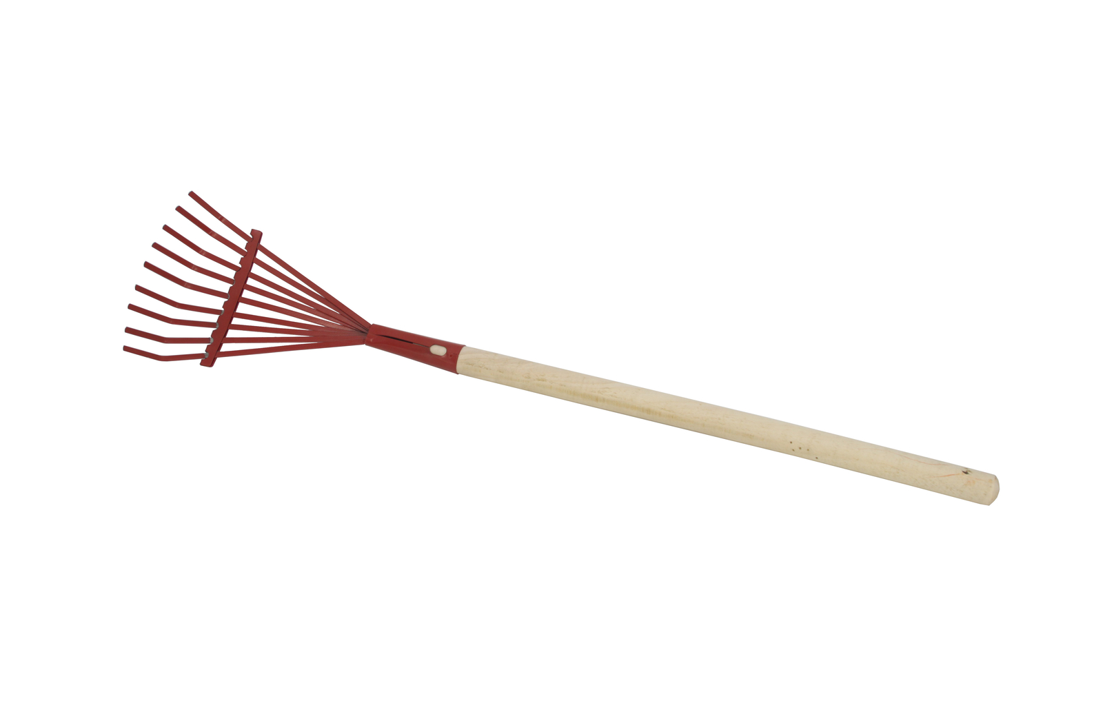 Kids Garden Tool Toy 9-TOOTH-RAKE 28″ Long Reduced Size Wood Handle Metal Head