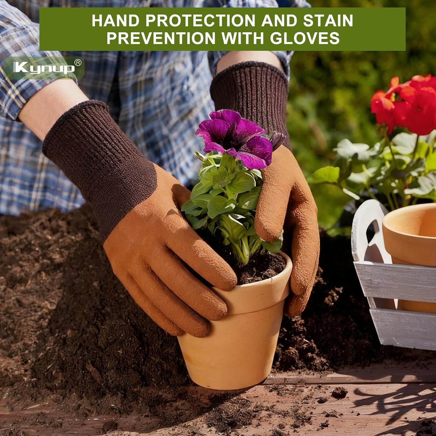 Elegant 7-Piece Garden Tools Set with Ergonomic Handles – Mother’s Day Gift