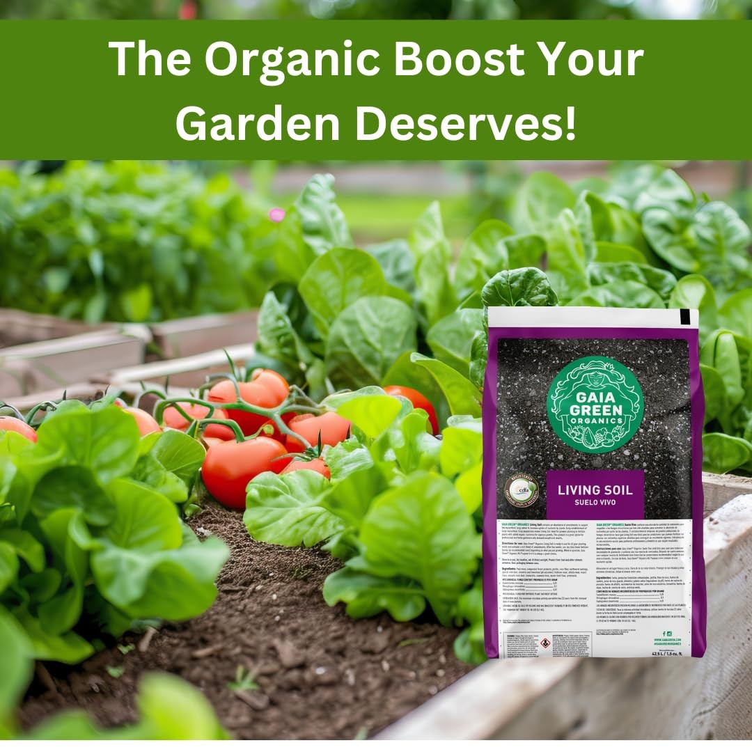 Uf Urban Farm D & S Garden Supplies Gaia Green Organics Living Soil 1.5 Cu Ft