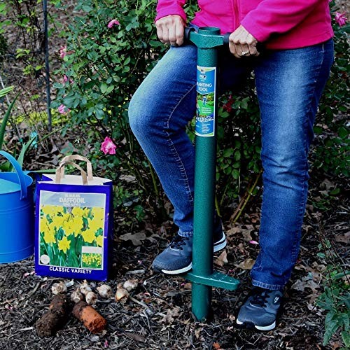 5-IN-1 Lawn Tool and Garden Tool, Bulb Planter, Weeder, Sod 34.5″x12″x2.5″