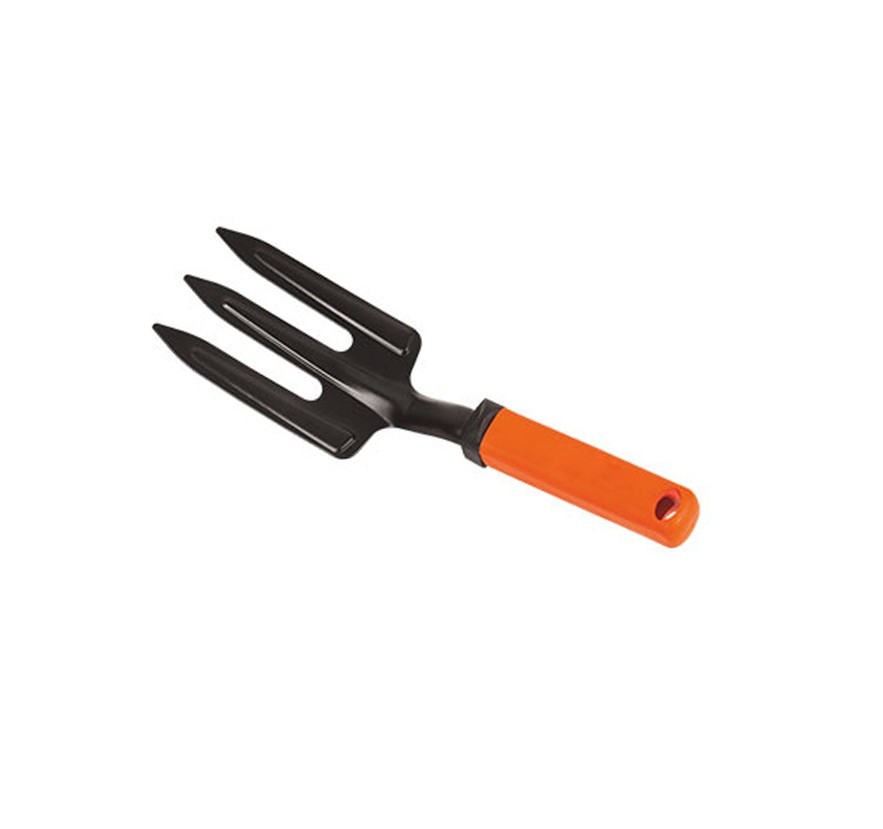 Gardening Tools Fork With Plastic Handle For Planting & Row Making