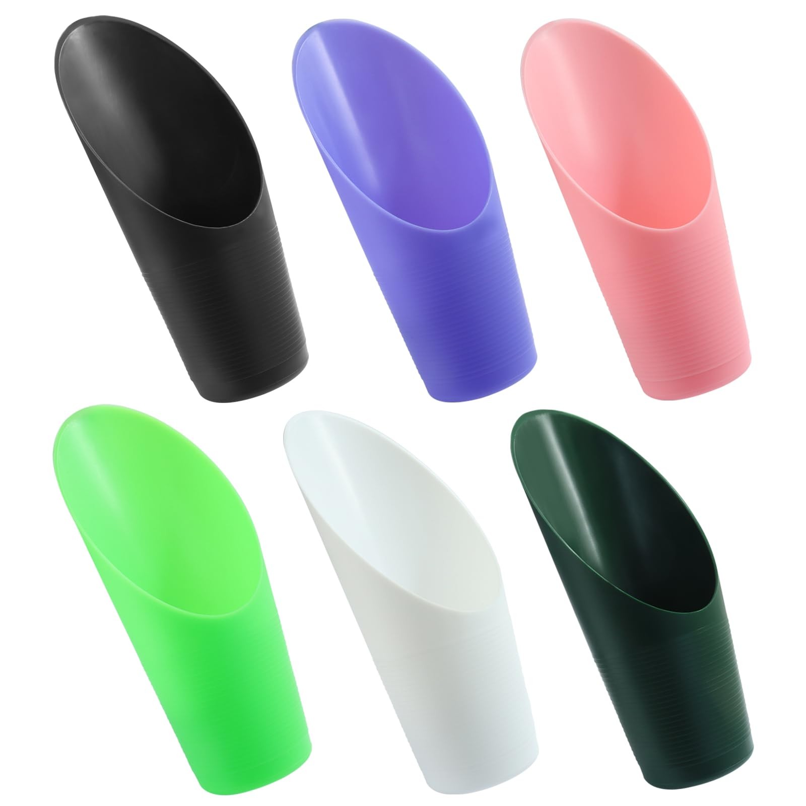 6 Pcs Bonsai Soil Scoops Plastic Garden Shovels Garden Tool, Colorful Mini Po…