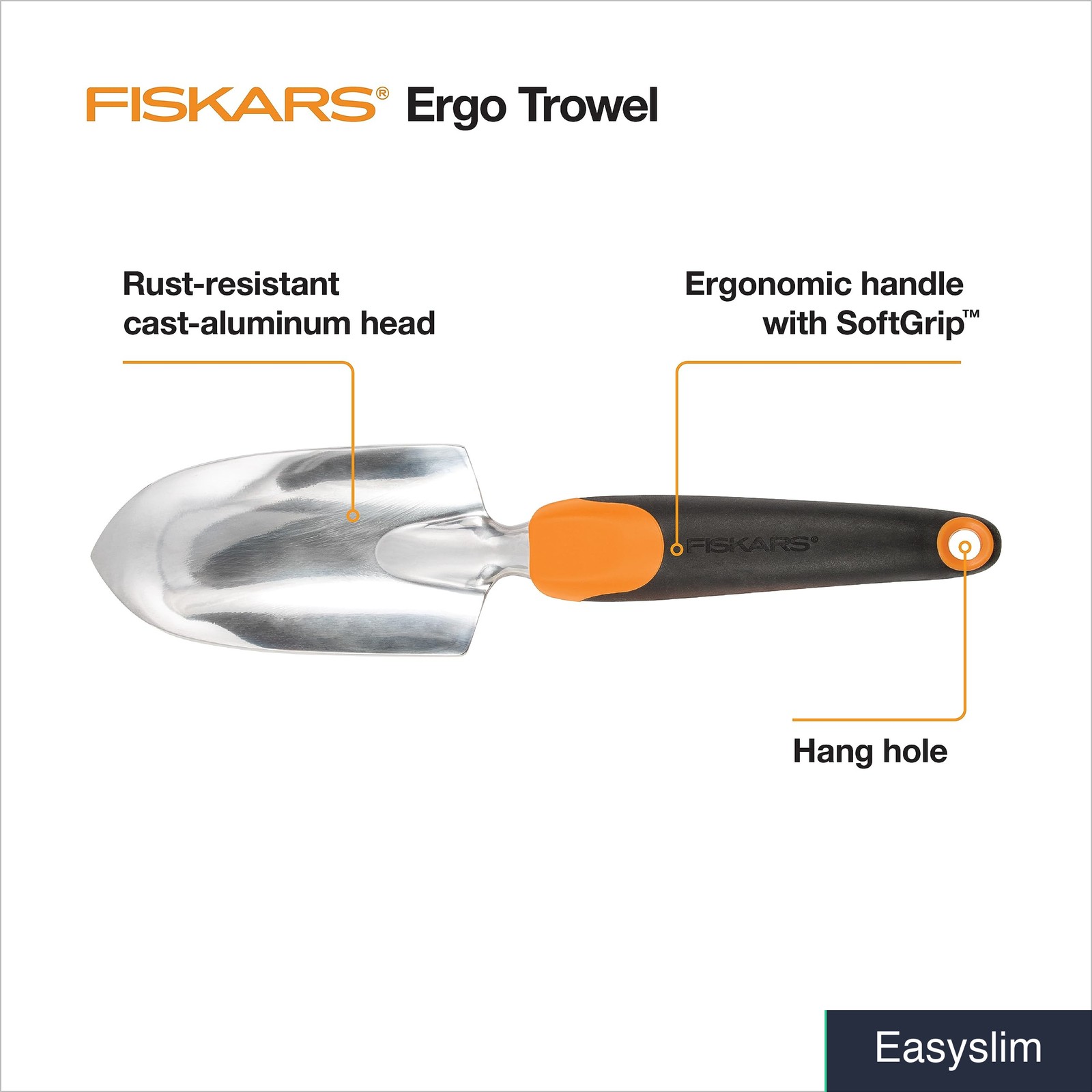 Heavy Duty Aluminum Garden Hand Trowel Black Ergonomic Digging 6 Pack