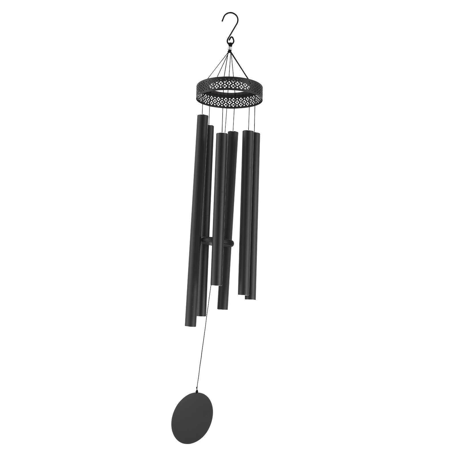 Wind Chimes for Outside,58 in,Deep Tone Wind Chimes with 6 Tubes,Unique Large Me