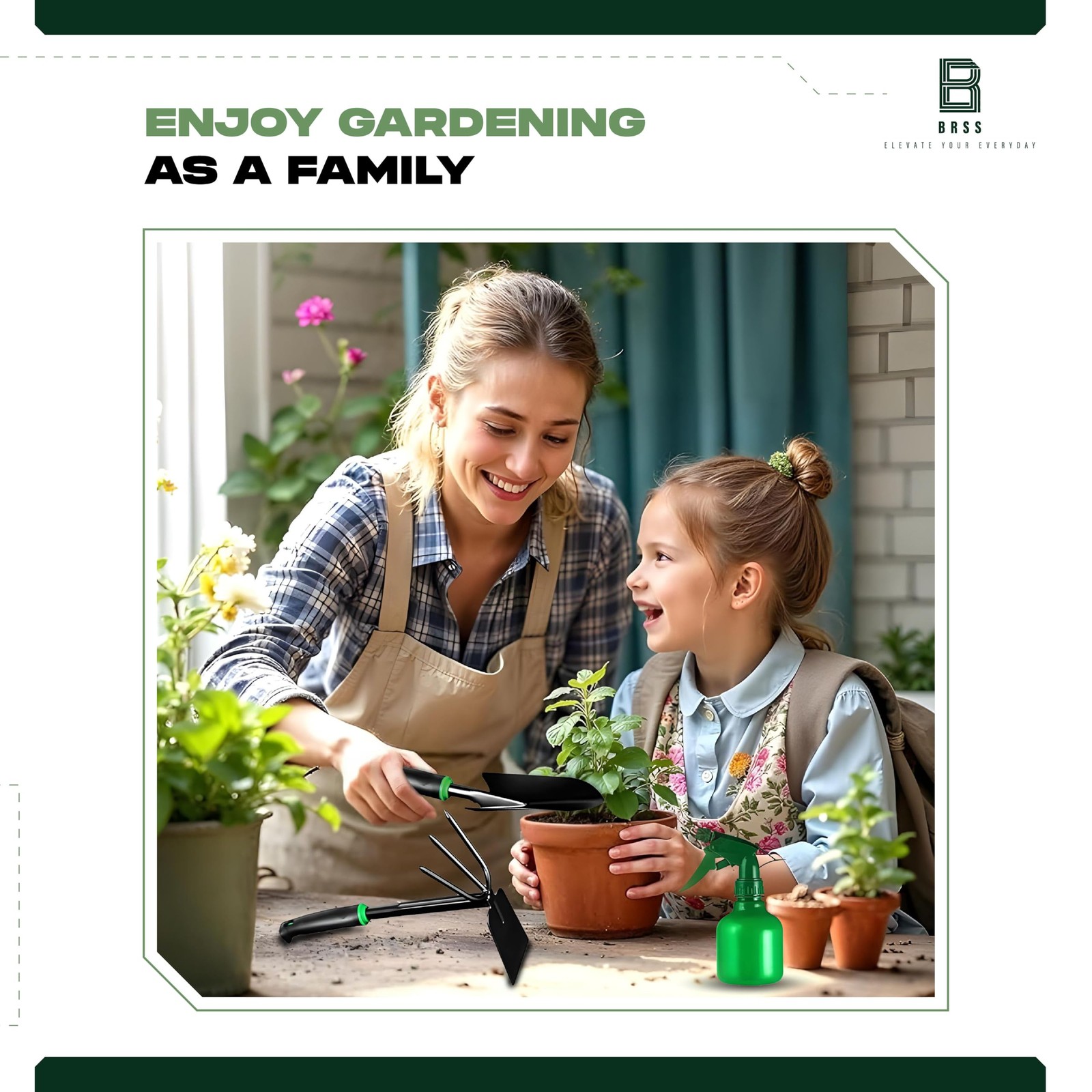 Gardening 9-Piece Heavy Duty Carbon Steel Gardening Tool Set – Rust-Proof, Er…