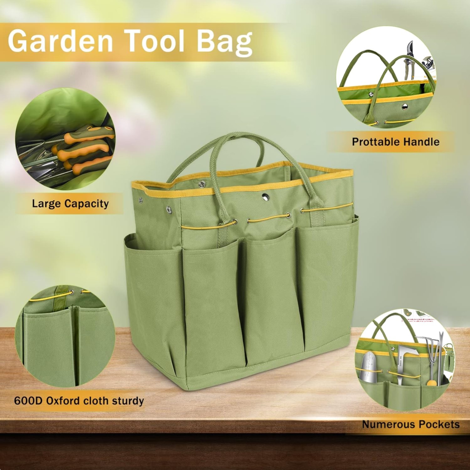 Comfortable Non-Slip 9-Piece Garden Tool Set – Ideal for Gardening Enthusiasts