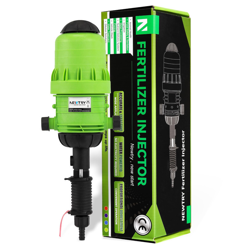 Newtry 0.4-4 Fertilizer Injector For Drip Irrigation 1250 To 125 Adjustable