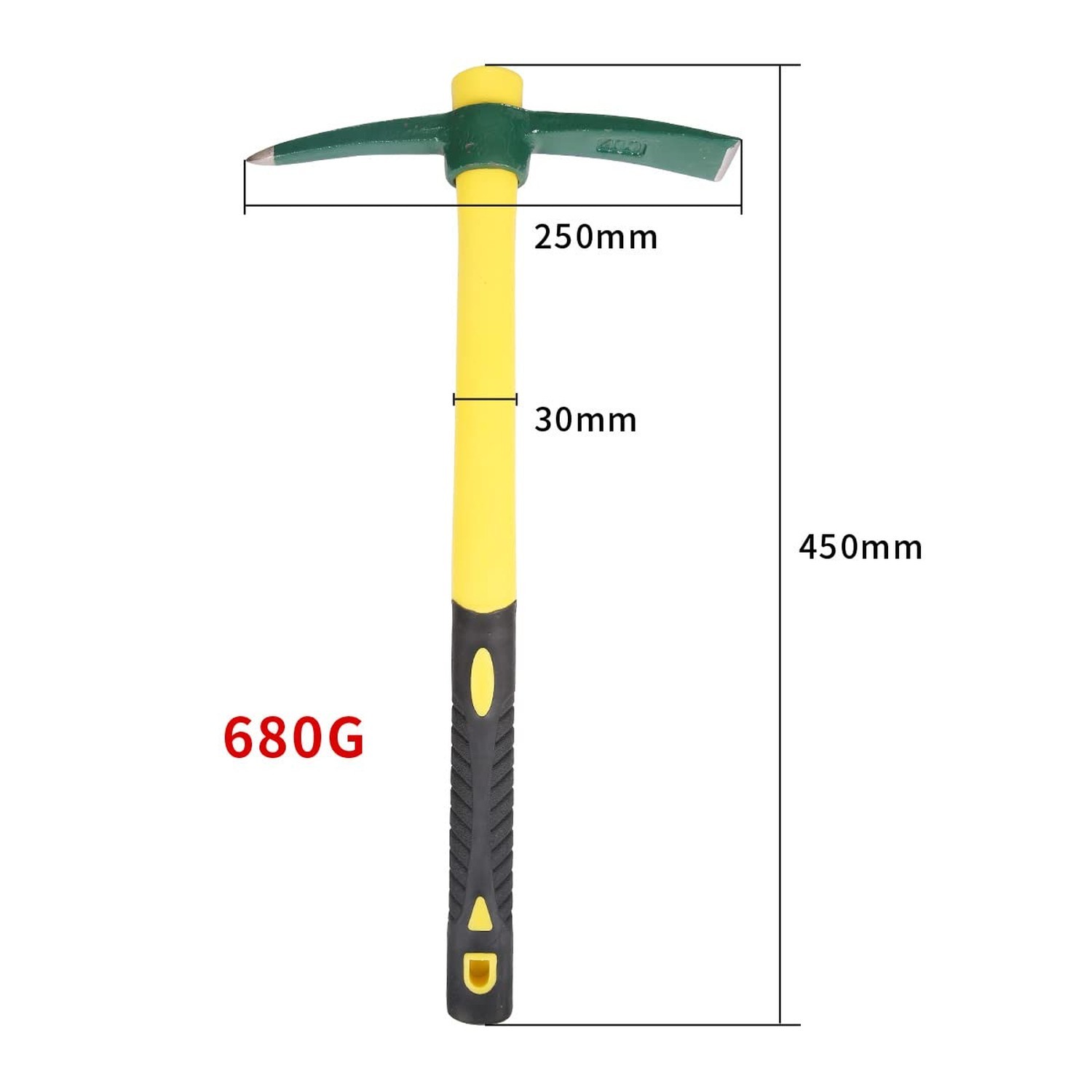 18 Inches Steel Forged Pickaxe, Sturdy Durable Mattock Hoe, Weeding Pick Axe …