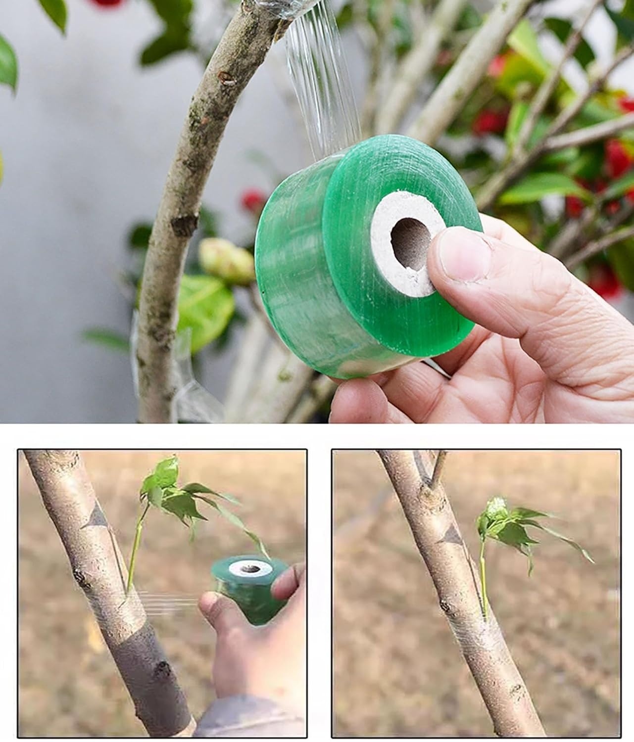 1.2 inch Grafting Tape For Floral Fruit Trees Stretchable Garden Grafting Tape