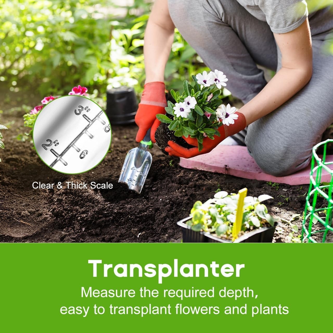 3-Pack Heavy Duty Gardening Kit with Non-Slip Ergonomic Handles – Perfect Gift