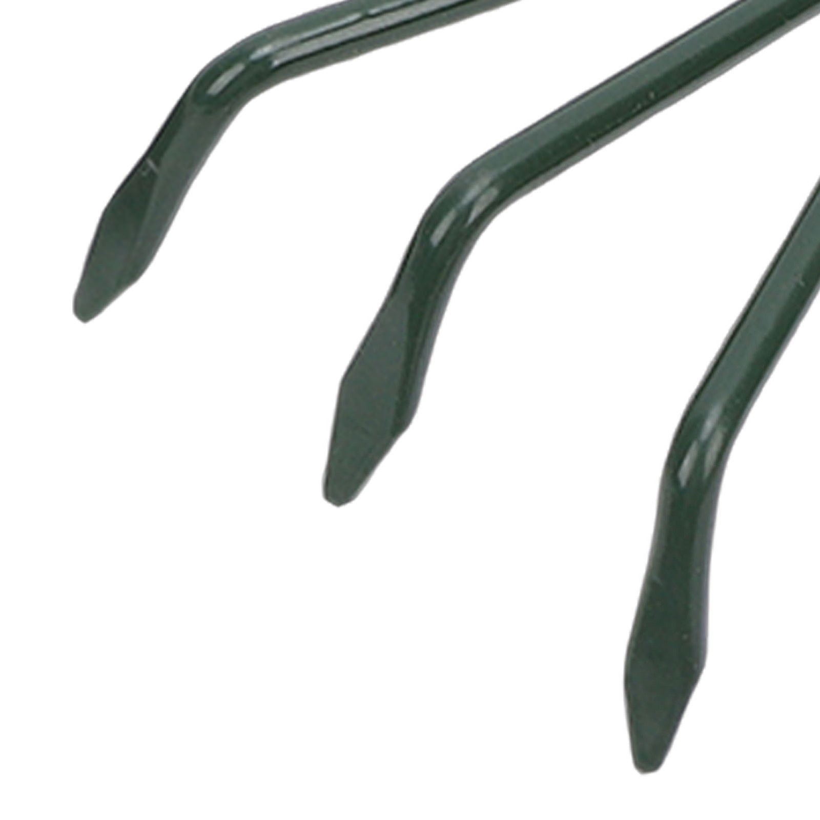 NEW 3 Prong Garden Rake Sturdy Ergonomic Shovel For Gardening