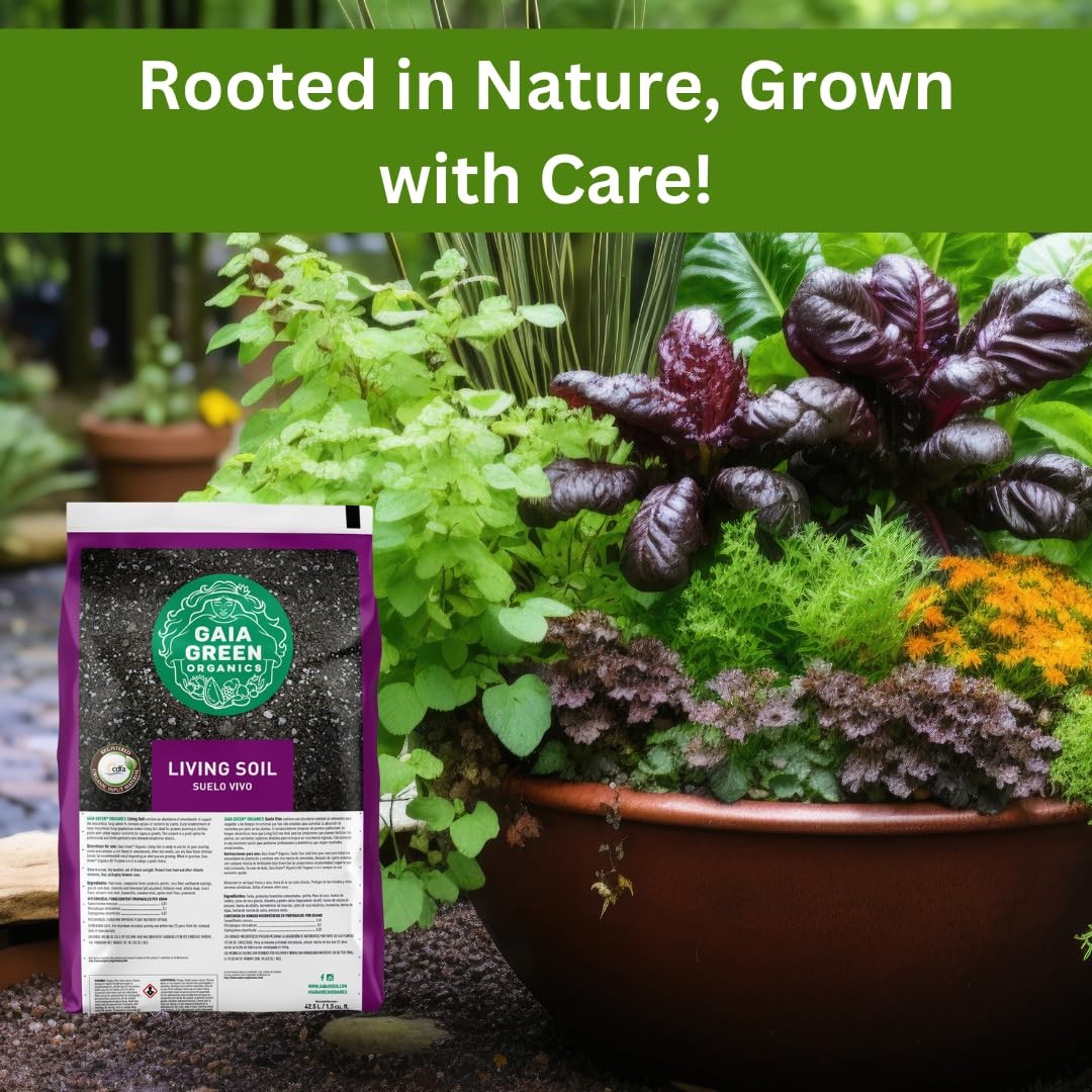Uf Urban Farm D & S Garden Supplies Gaia Green Organics Living Soil 1.5 Cu Ft