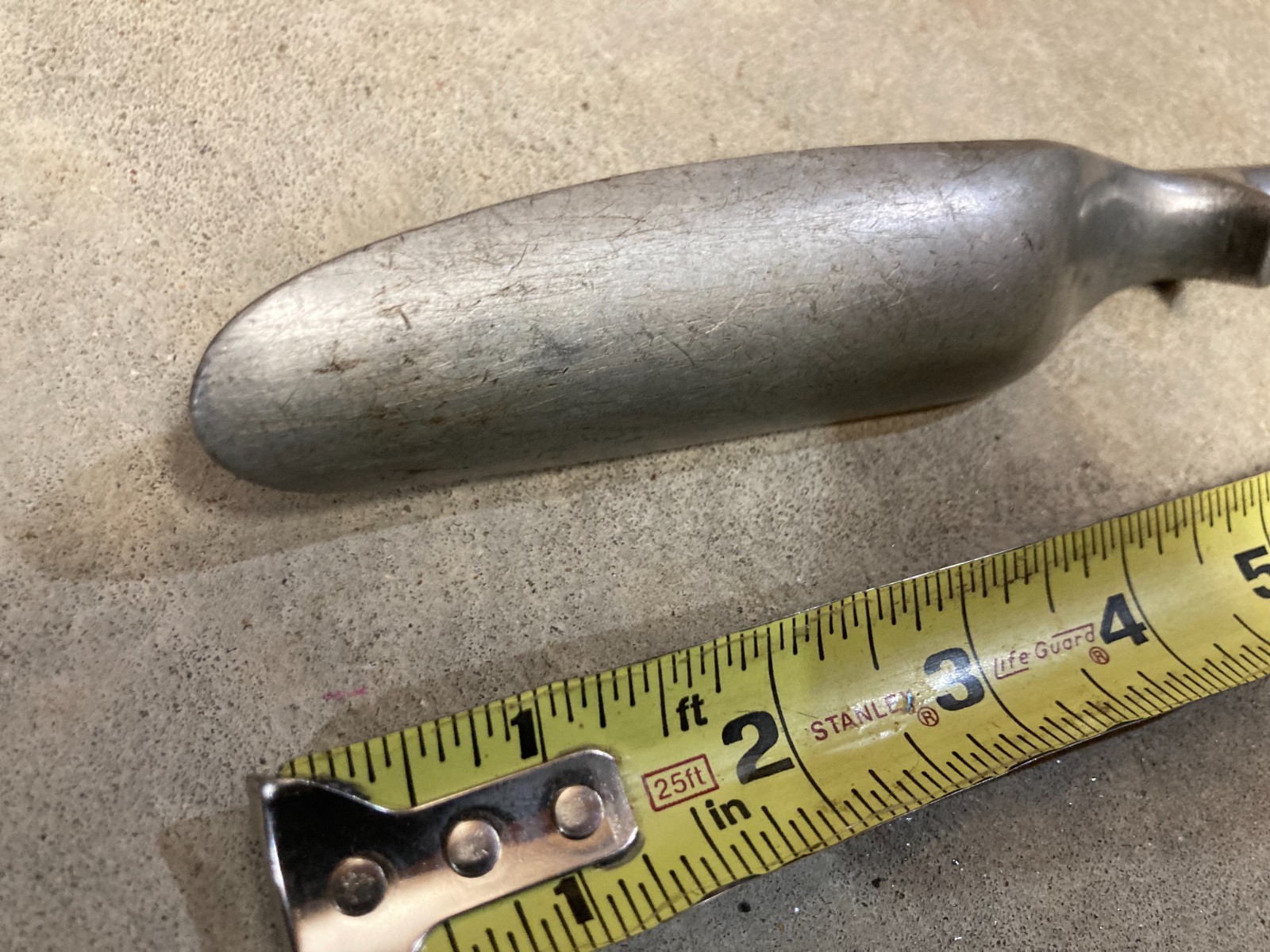 Vintage Cast Aluminum Garden Spade Cultivator Tool