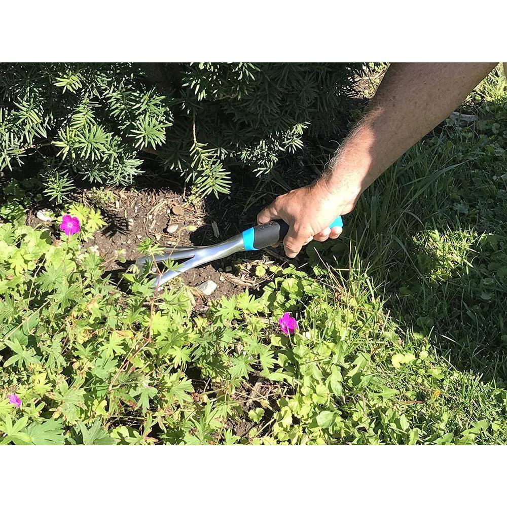 DIG Aluminum Ergonomic 5 In. Red Polypropylene Handle Hand Garden Cultivato