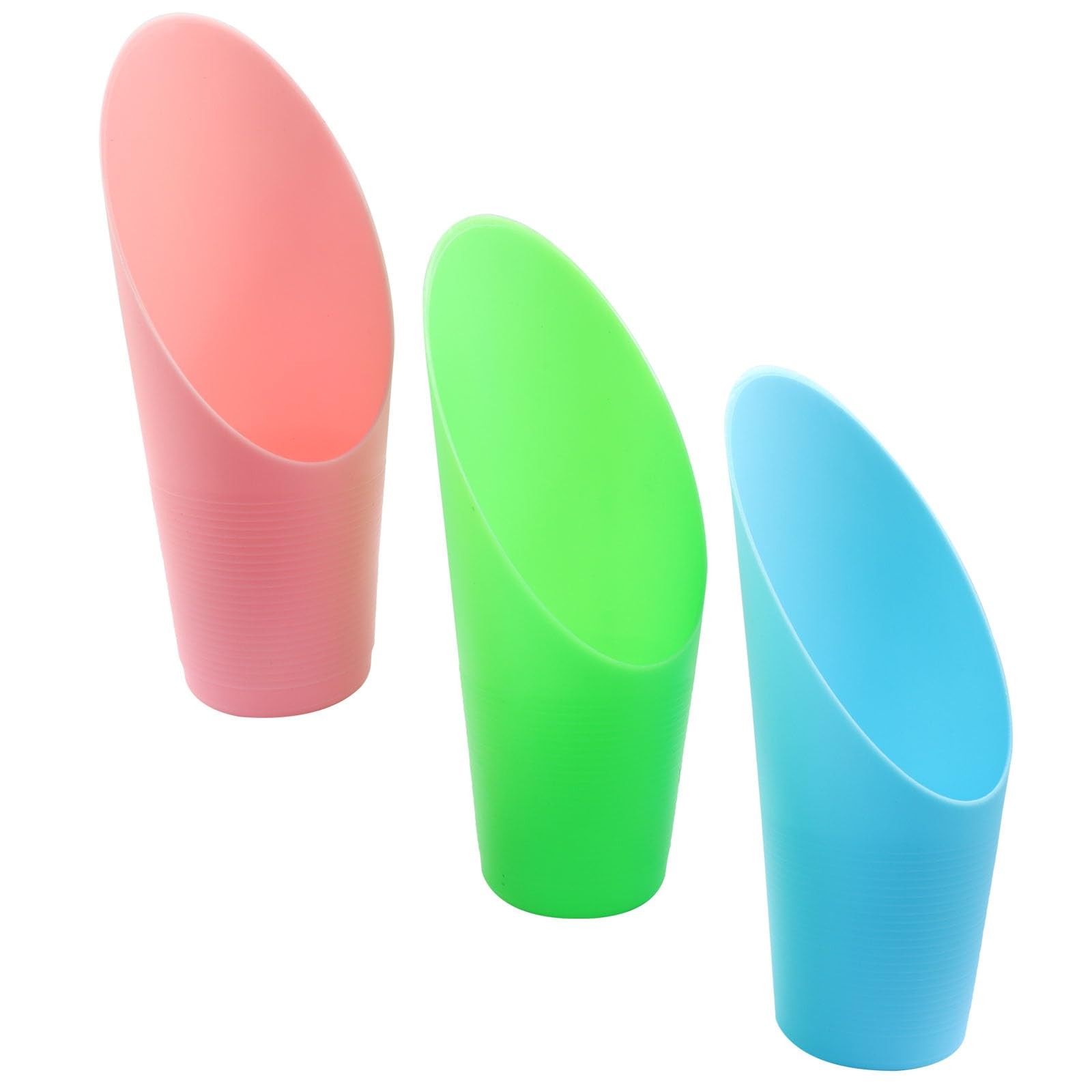 3 Pcs Bonsai Soil Scoops Plastic Garden Shovels Garden Tool, Colorful Mini Po…
