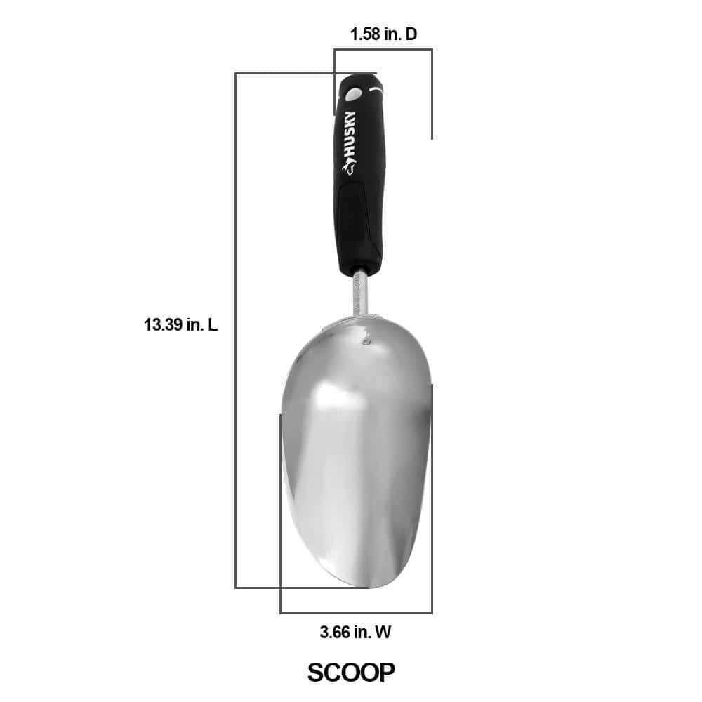 6-1/5 in. Injection Handle Soil Scoop