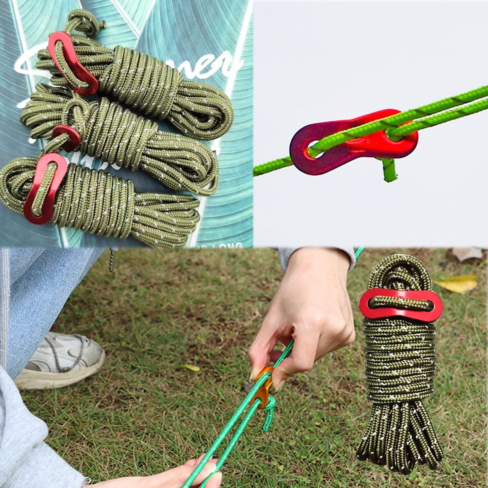 Tree Stake Kit, Heavy Duty Garden Stakes Kit Including 3 Pieces 11.8 Inches S…