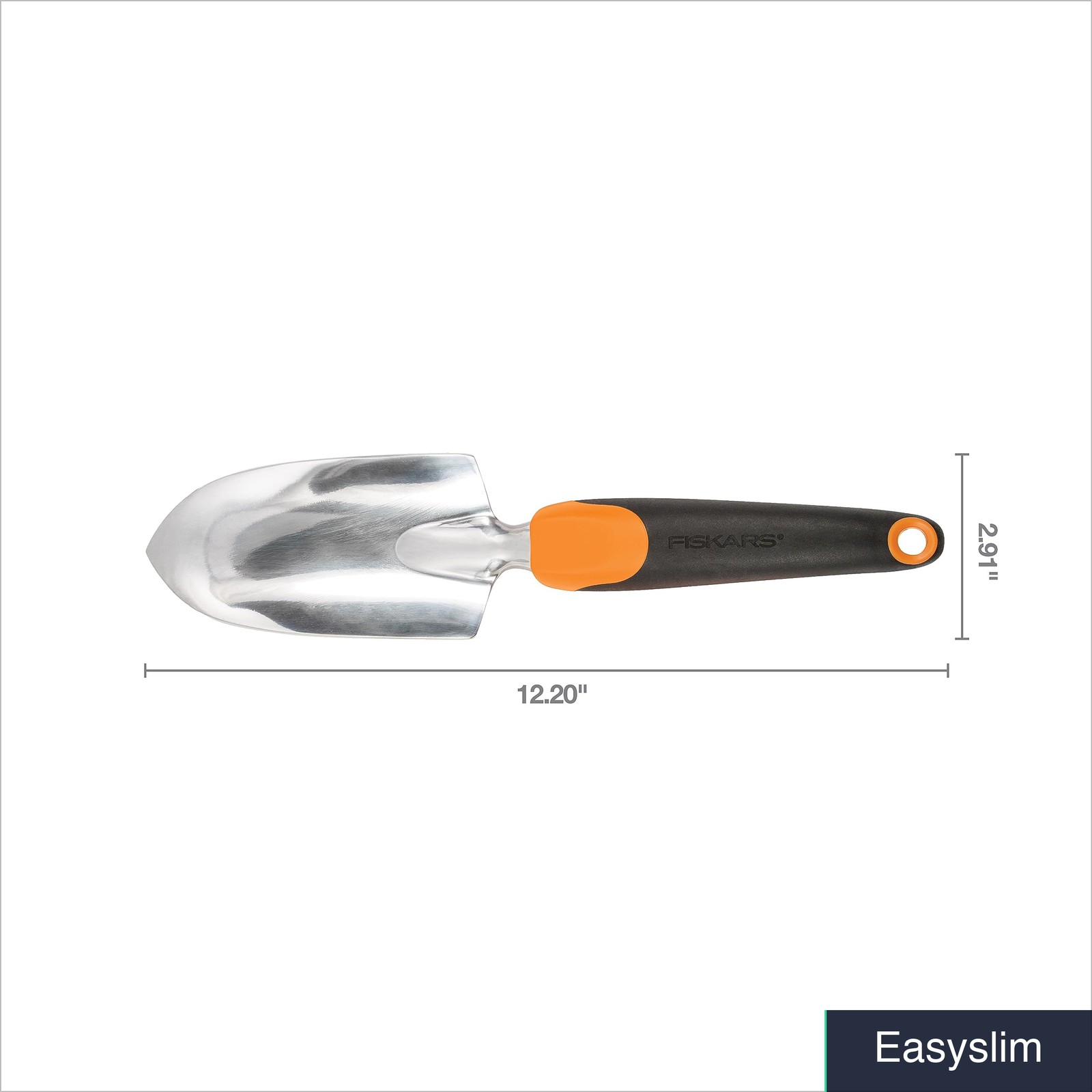 Heavy Duty Aluminum Garden Hand Trowel Black Ergonomic Digging 6 Pack