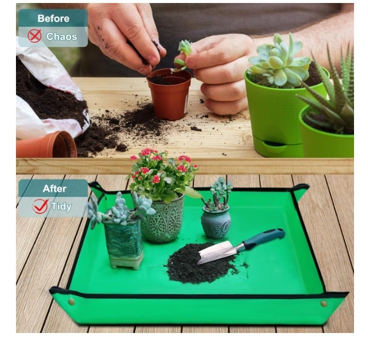 Garden Tools 7-Piece, Gardening Hand Tools, Gardening Tools Set with Rust-Proof