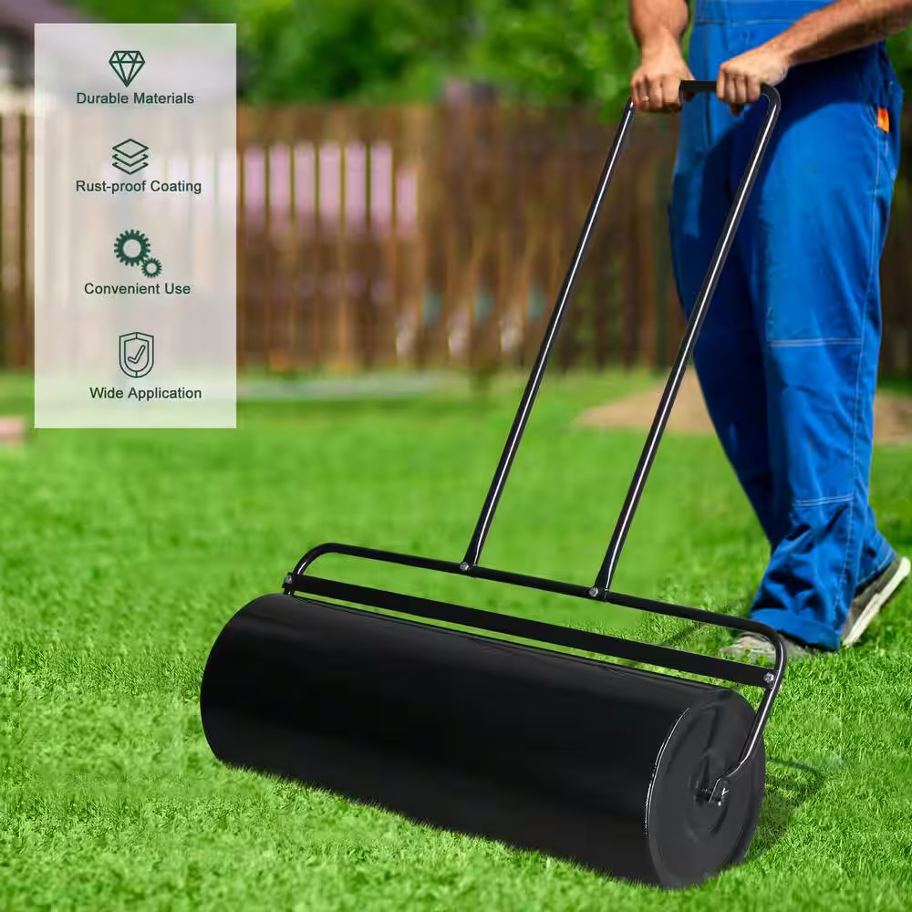 24 In. Iron Lawn Roller