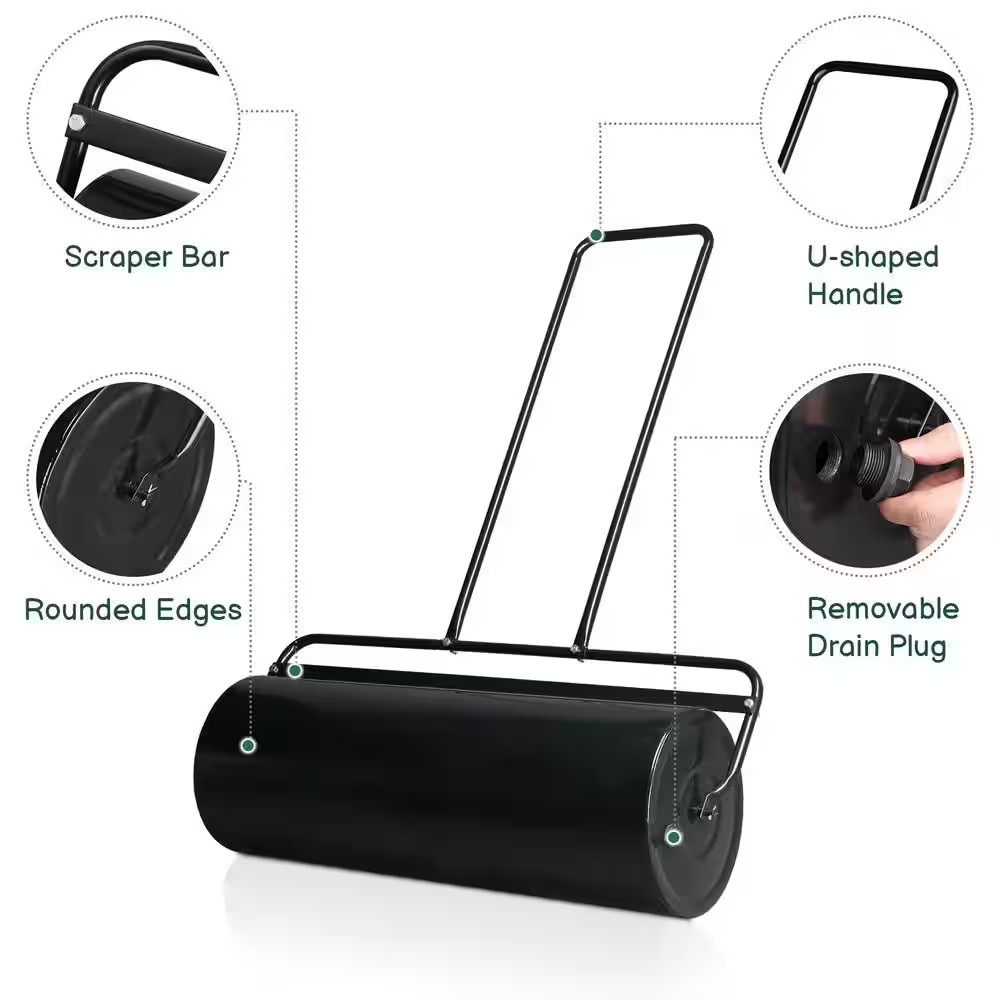 24 In. Iron Lawn Roller