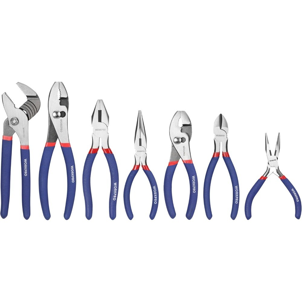 7Pcs Pliers Set Multiple Types For DIY Home Repair Use