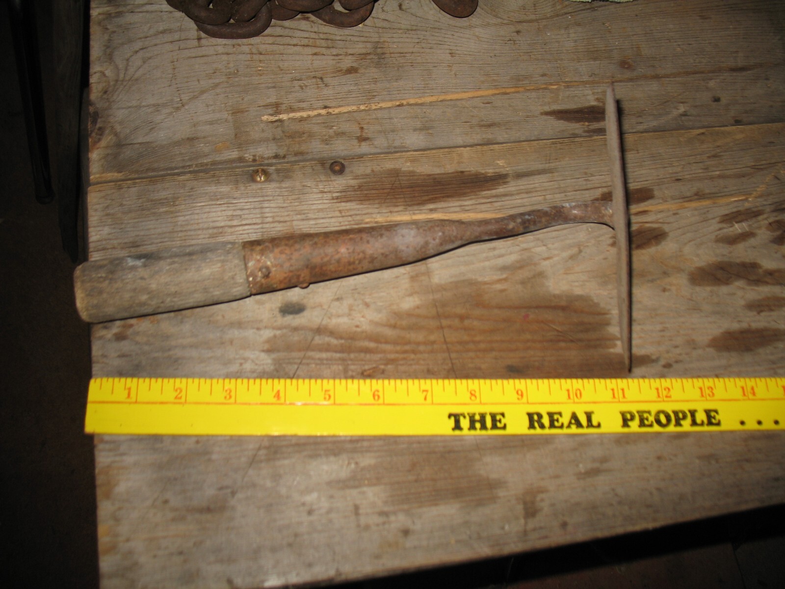 VINTAGE GARDEN TOOL RUSTY HOE HEAD DIGGER FARM DECOR OR USE LOT B