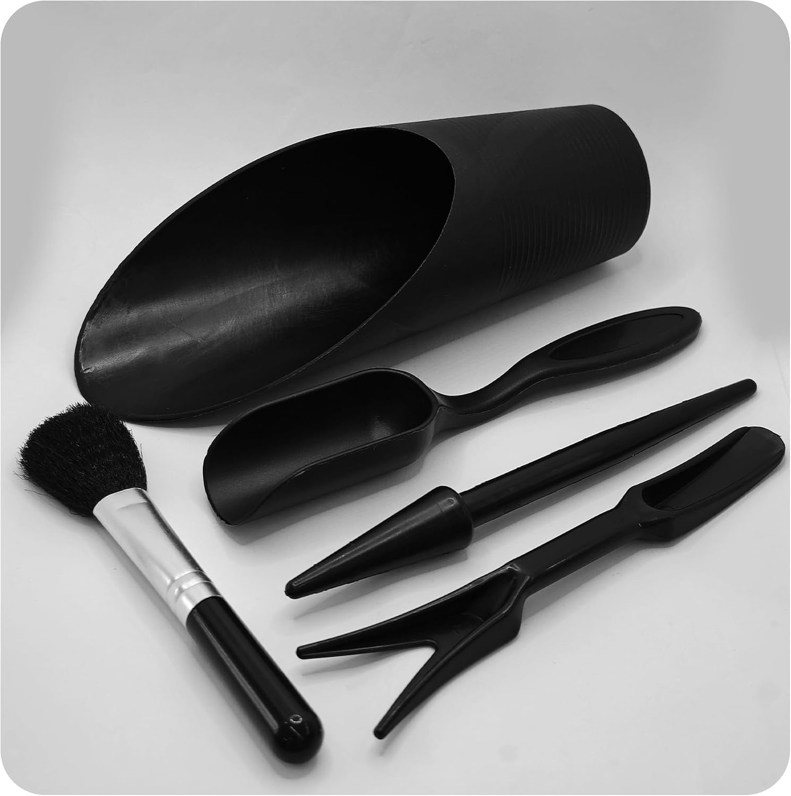 Mini Succulent Garden Tools Set Plastic 5Pcs Indoor Plant Transplanting Digging