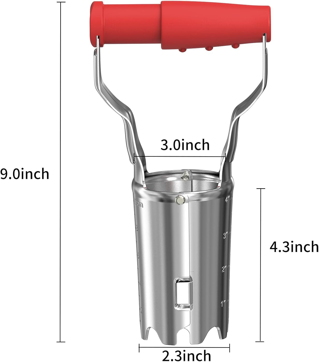 Bulb Planter with Depth Markers – Automatic Soil Releasing Seed Bulb Transplante