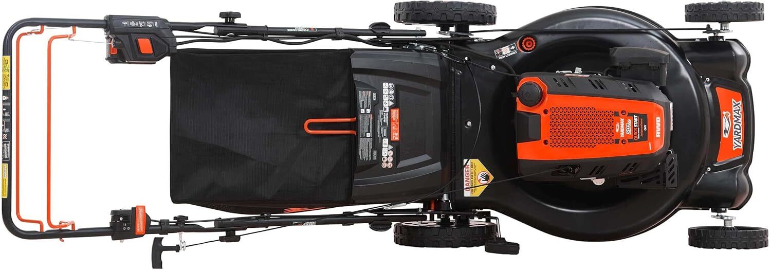24 In. 201Cc Electric Start Select PACE 6 Speed CVT High Wheel RWD 3-In-1 Gas Wa