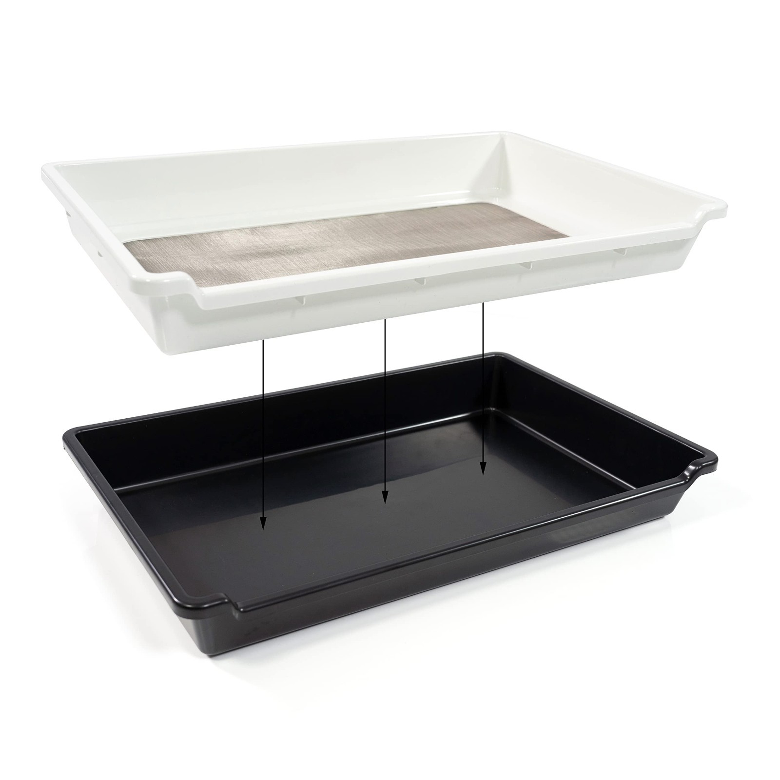 Large High Quality Trim Tray Kit 20″ X 13″ Tray, 150 Micron Screen, Trimmers +