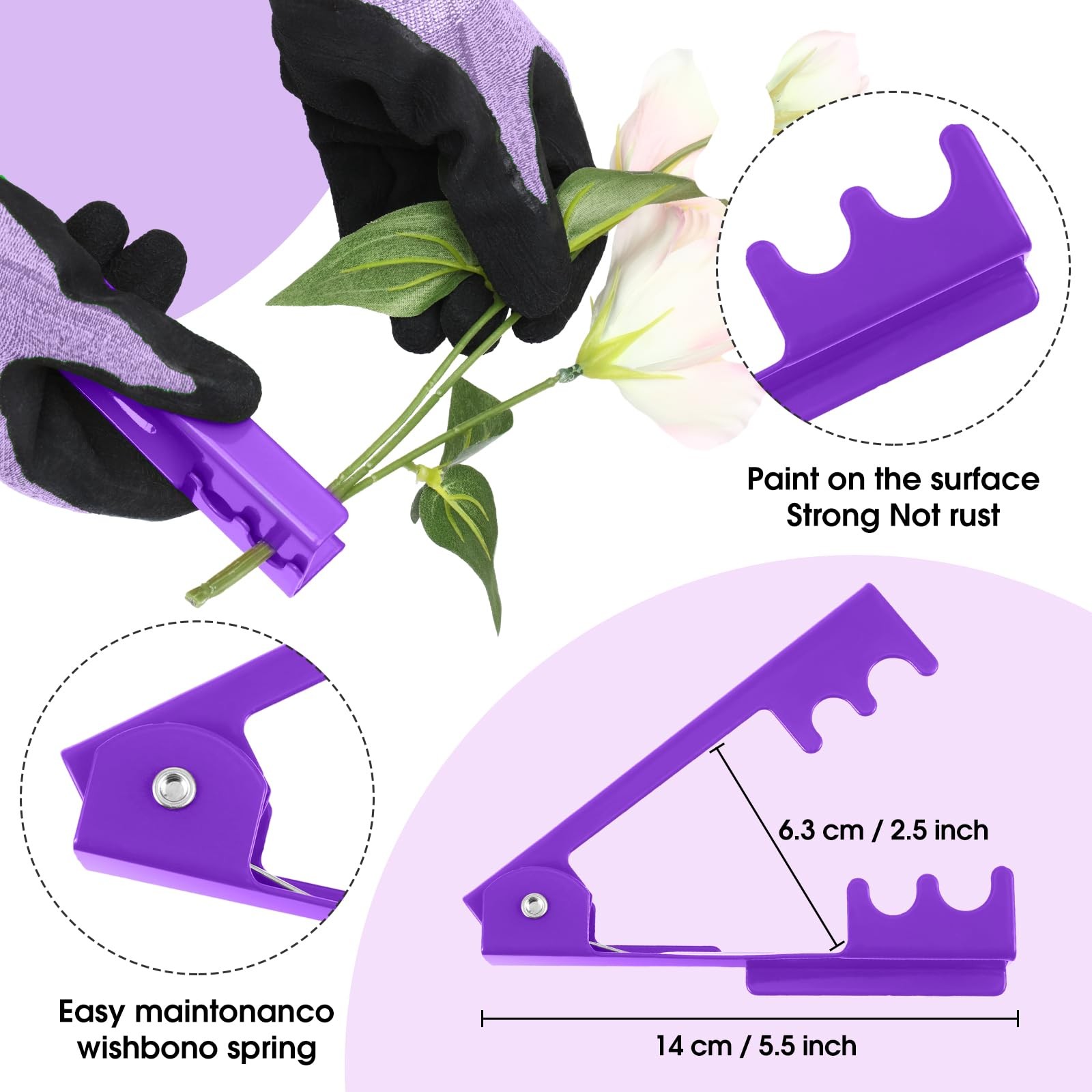 Gardening Gift Set for Women Floral Arrangement Kit with Tools & Accessories