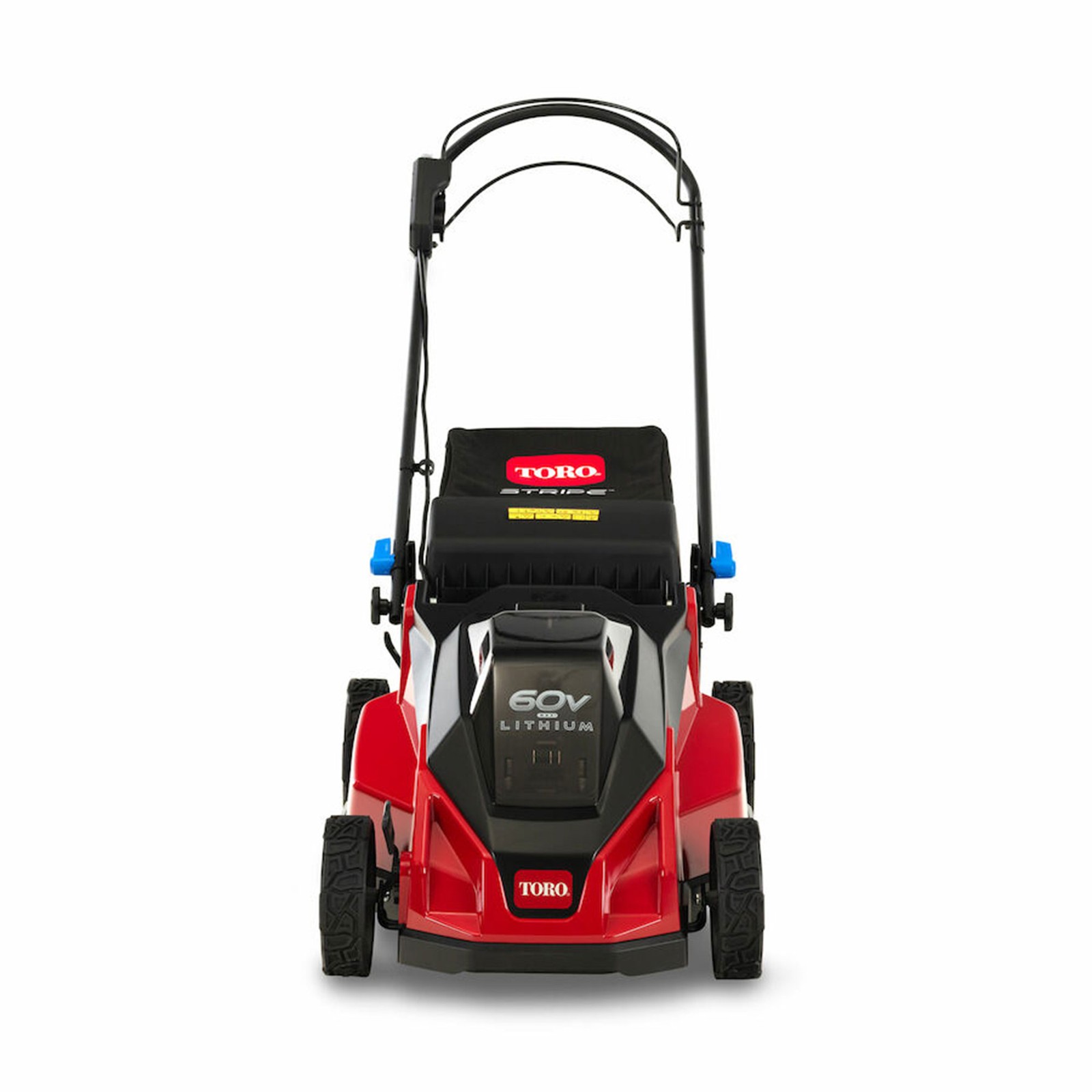 Toro Foldable 60-Volt 21-Inch Stripe Cordless Electric Self Propelled Lawn Mower