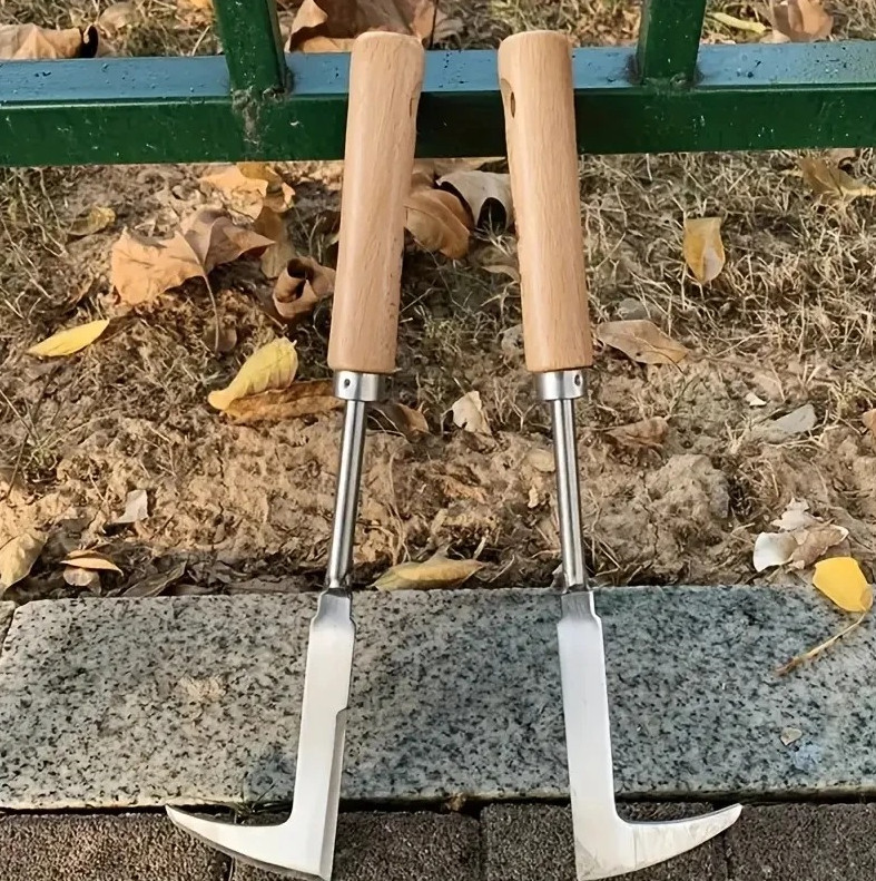 1pc Heavy-Duty Carbon Steel Hand Shovel Ergonomic Weeding Tool for Gardens – NEW