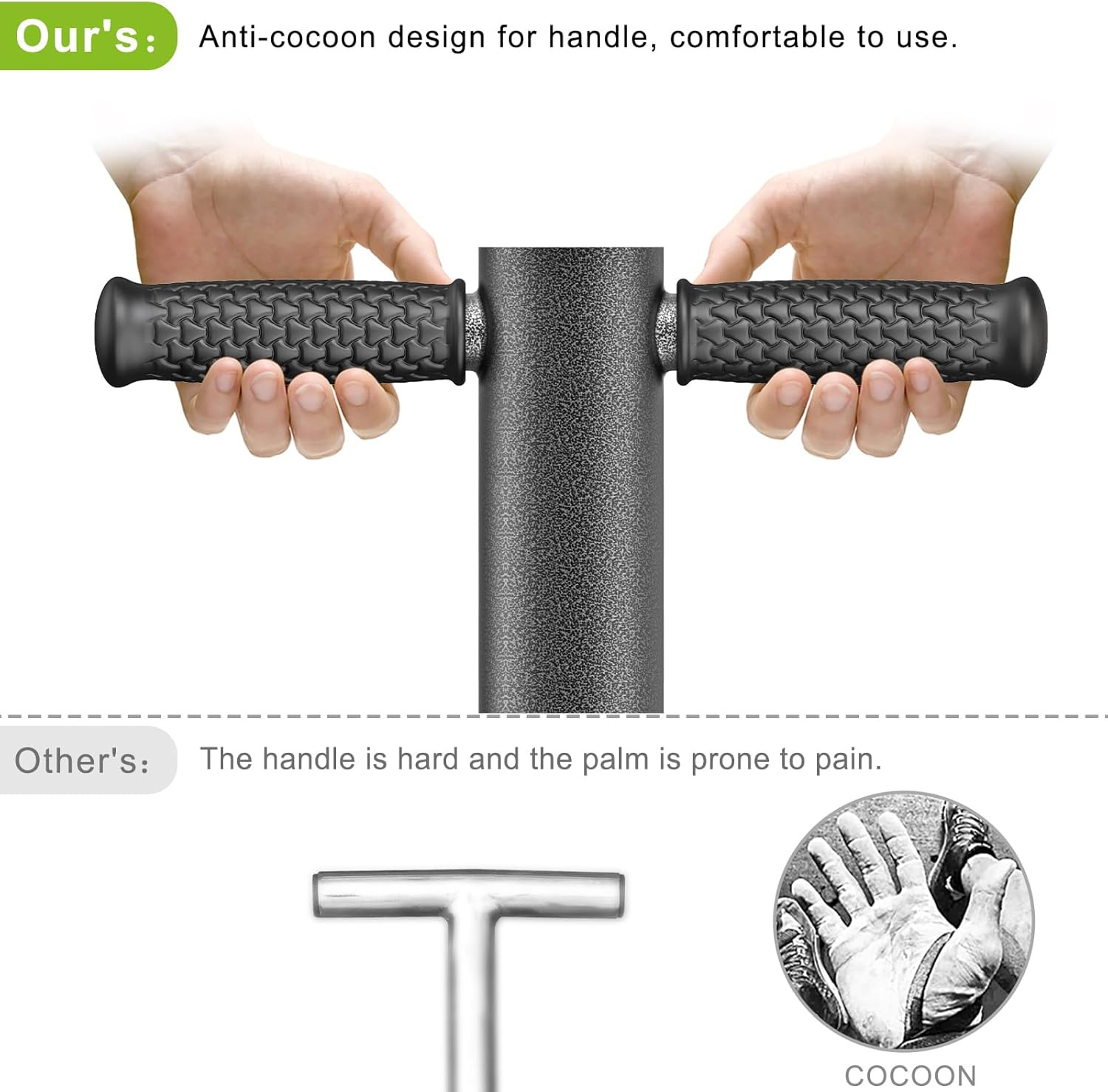 3-In-1 Sod Plugger & Bulb Planter Tool – Depth Adjust (3-6”) Stainless Steel Sh