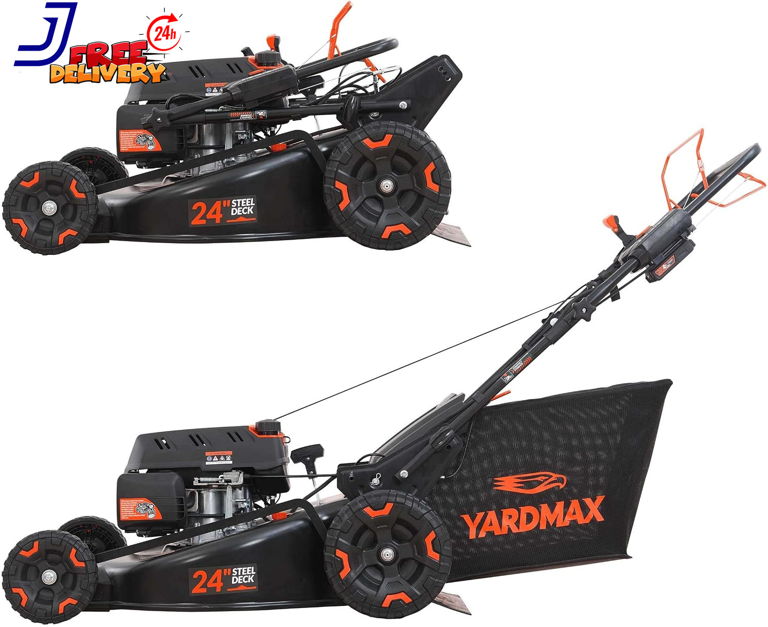 24 In. 201Cc Electric Start Select PACE 6 Speed CVT High Wheel RWD 3-In-1 Gas Wa