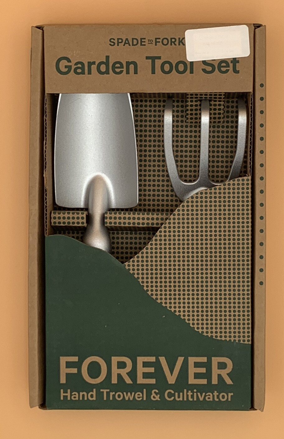 Garden Tool Set -Spade to Fork 2pc – NEW in BOX – Forever Trowel & Cultivator